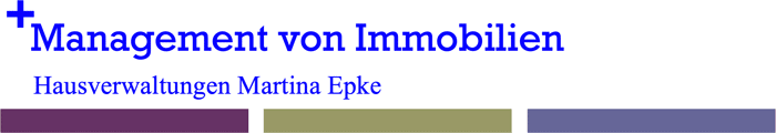 „Management von Immobilien Hausverwaltungen Inh. Martina Epke“-Logo, zur Startseite